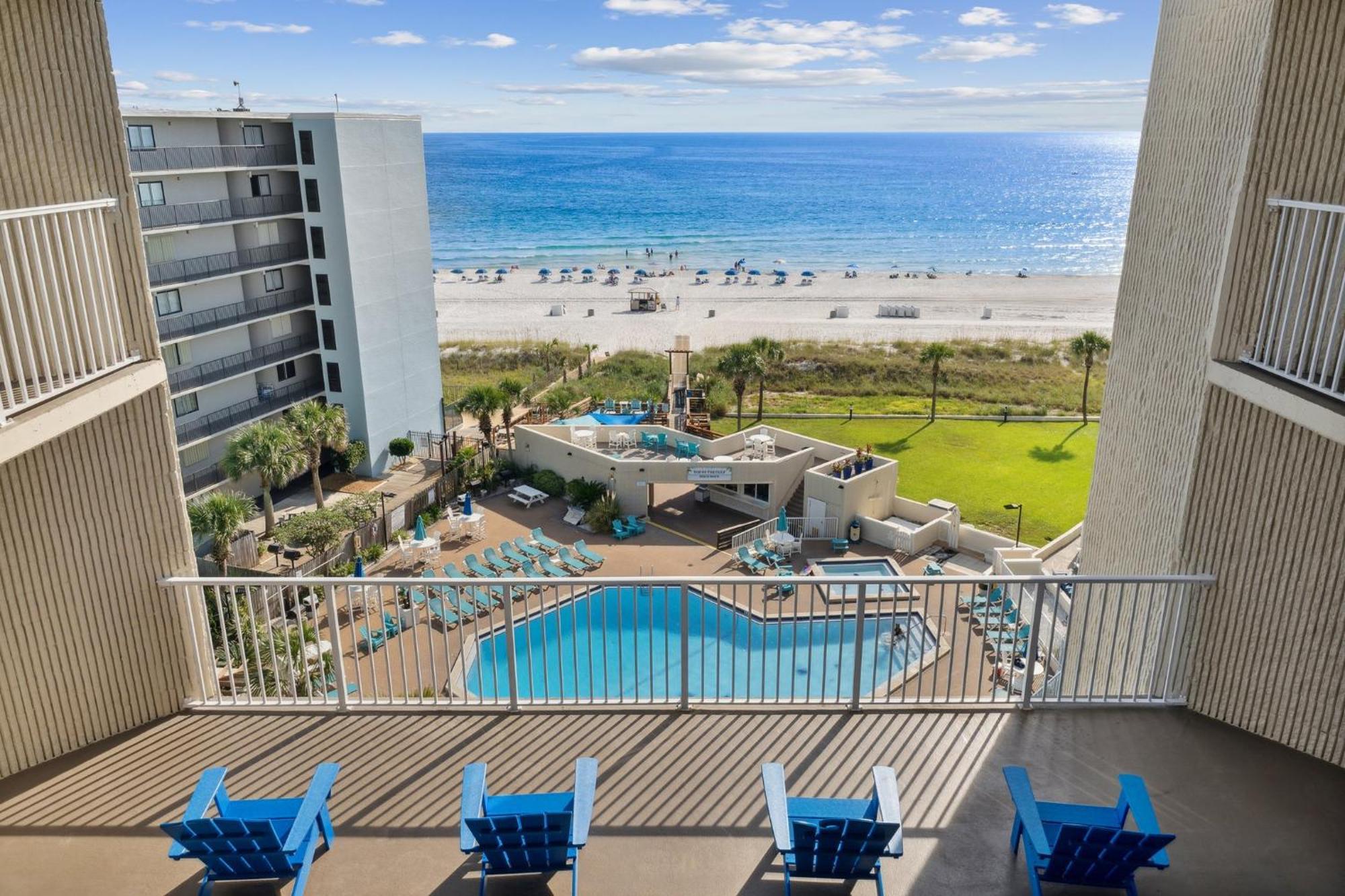 Top Of The Gulf 622 Beach Front Resort Condo Renovated Like New Panama Stadt Exterior foto